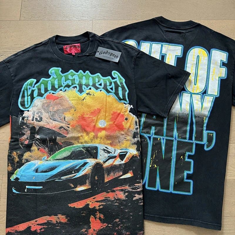 Godspeed Graphic Tee Out of Many One