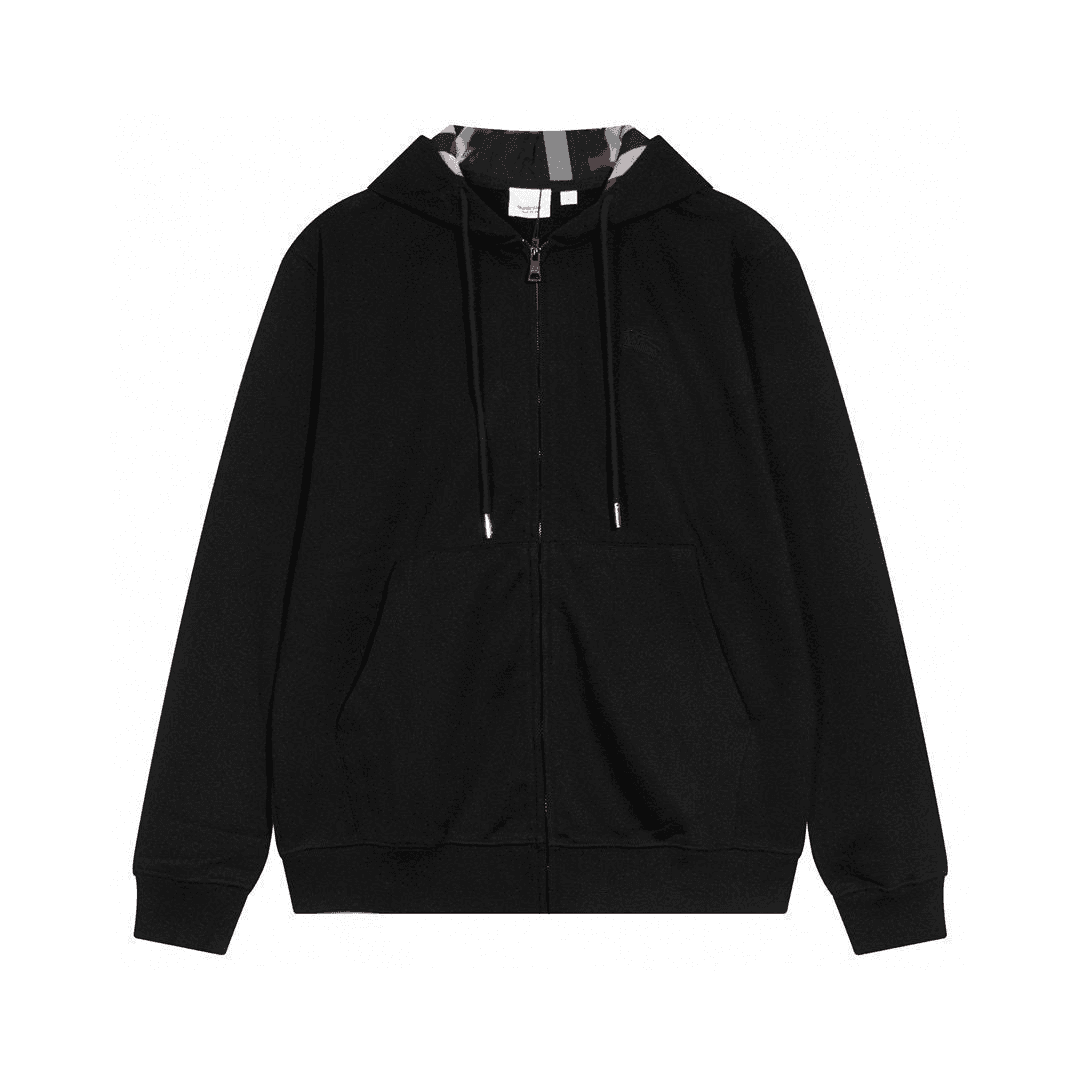Burberry Zip-Up Hoodie Checkered Lining — BJYRBJYR-02