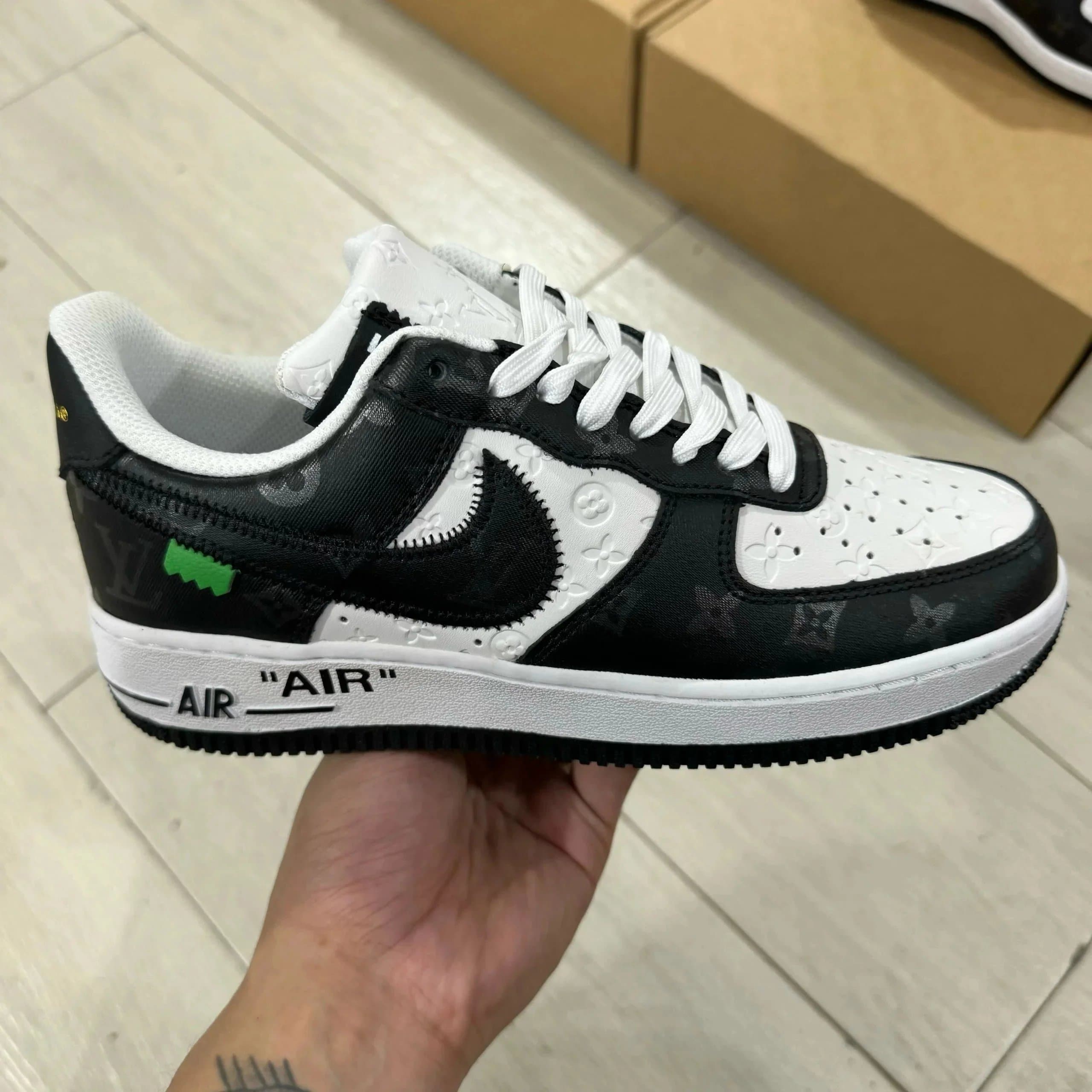 Nike × Louis Vuitton Air Force 1 Low LV Monogram — 黑色