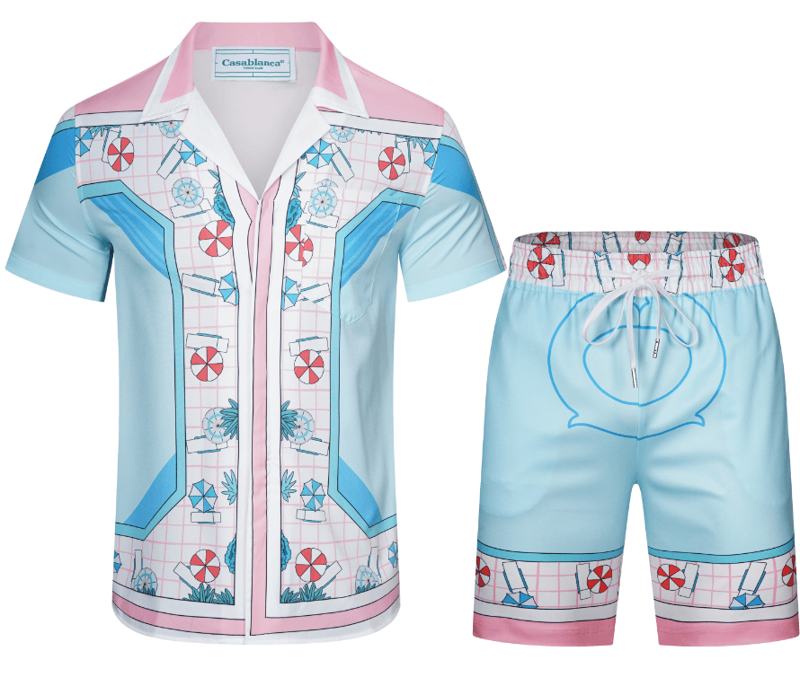 Gucci GG Print Set Pineapple Patch — 22蓝色006