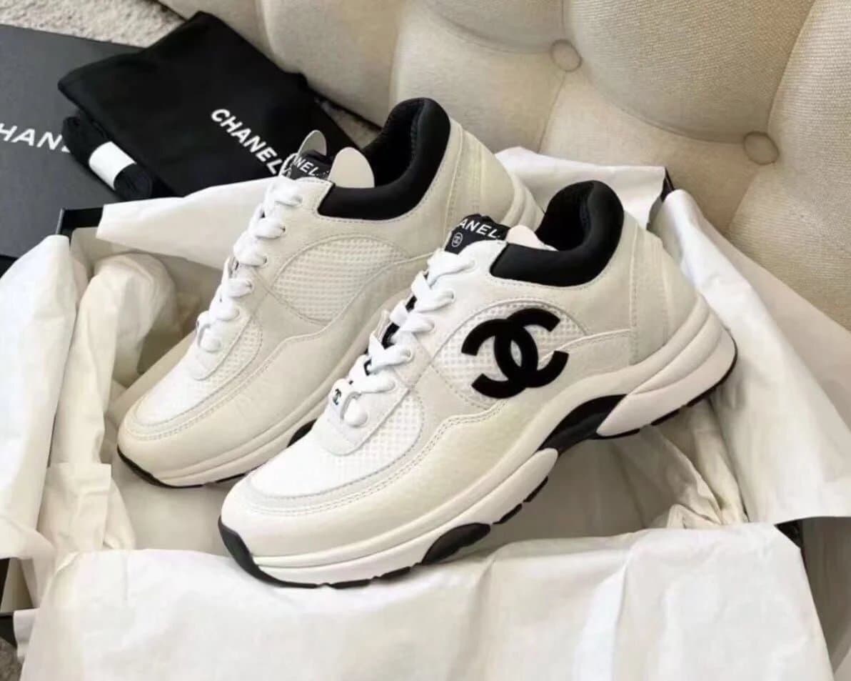 Hermès Low Sneaker Contrast Trim — 50