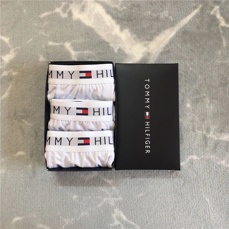 Tommy Hilfiger Boxer Briefs 3-Pack Logo Waistband