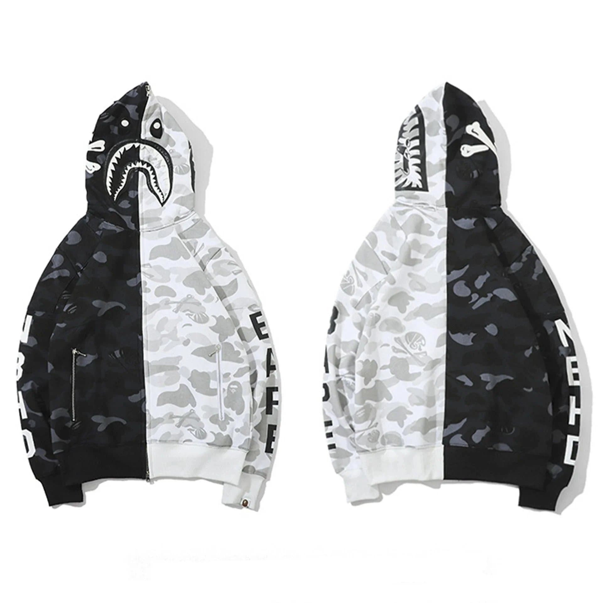 BAPE Shark Hoodie Multi Camo — 23