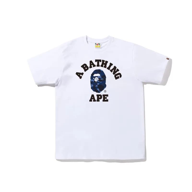 BAPE A Bathing Ape Tee Camouflage Ape Head