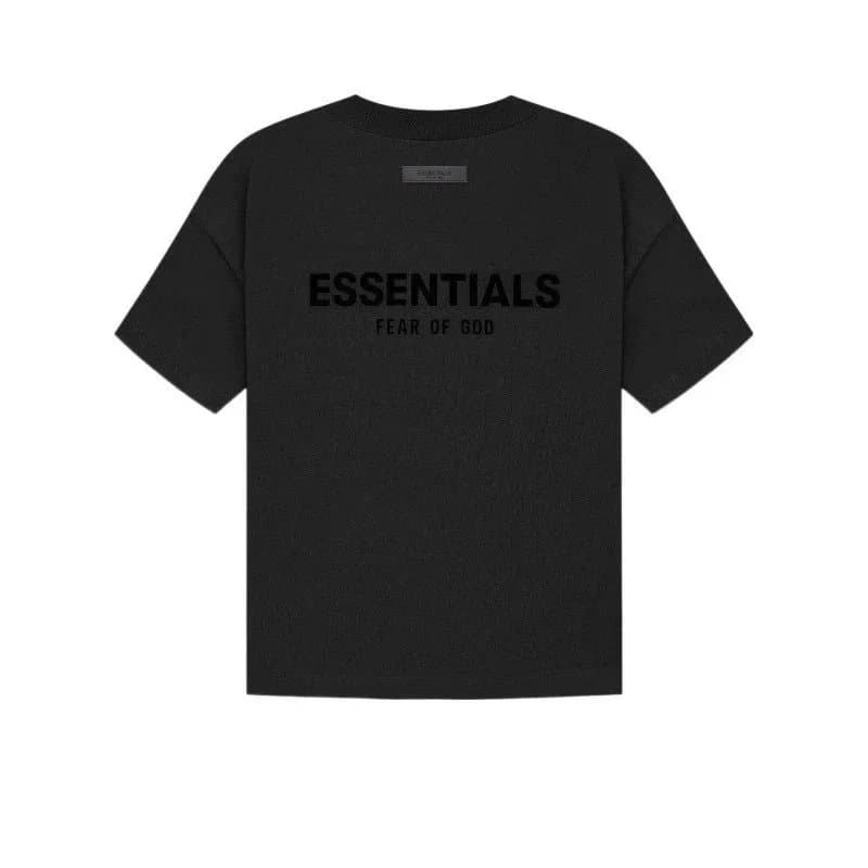 Fear of God Essentials Split Hem Shorts Heather Grey — 黑色