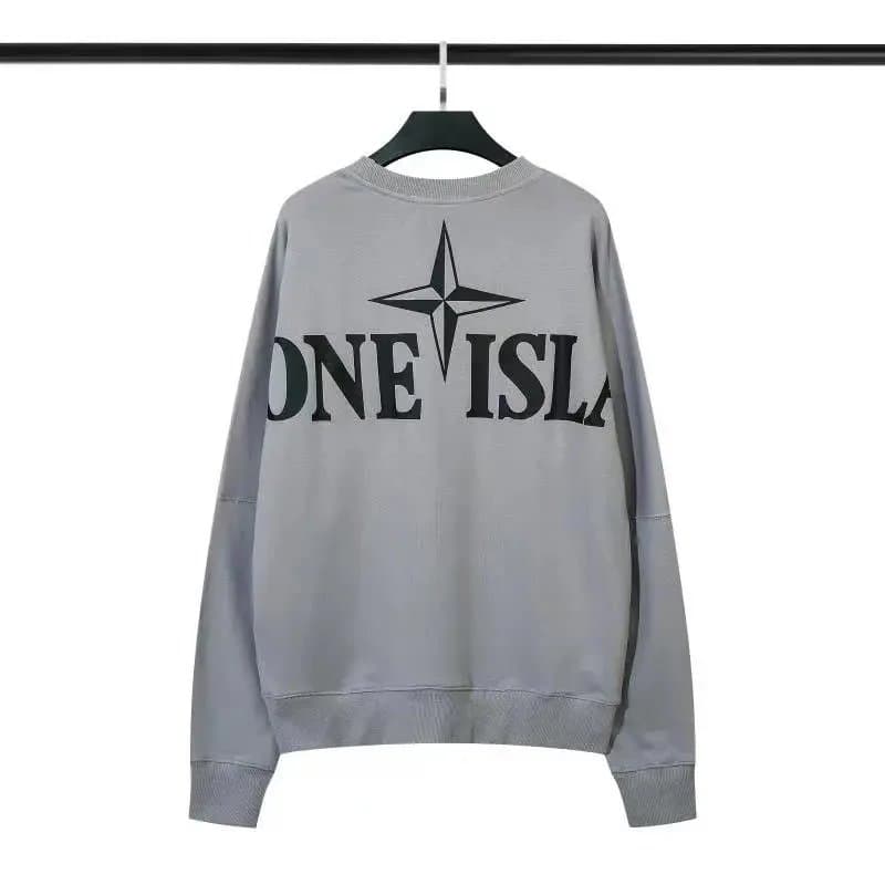 Stone Island Crewneck Sweatshirt Compass Patch — 2