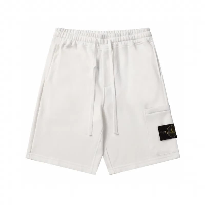 Stone Island Cargo Shorts Logo Patch