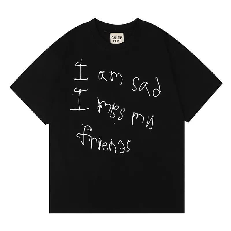 Gallery Dept. Graphic Tee I Am Sad I Miss My Friends