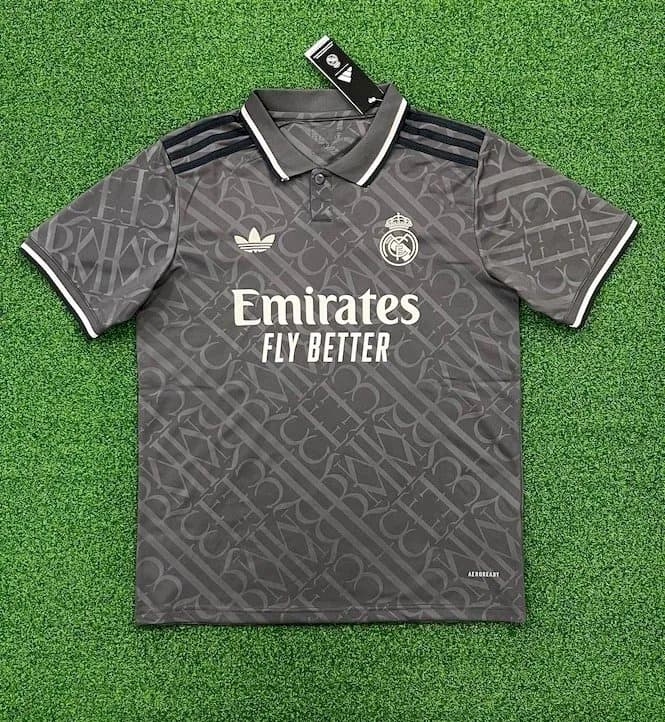 Adidas Real Madrid Home Jersey Monogram Print