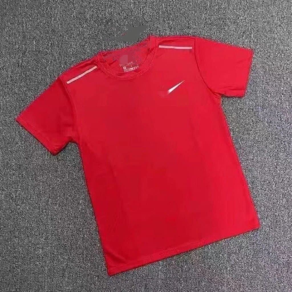 Nike Reflective Performance Set White/Black Reflective — 【反光打勾短袖+反光条】红色T恤