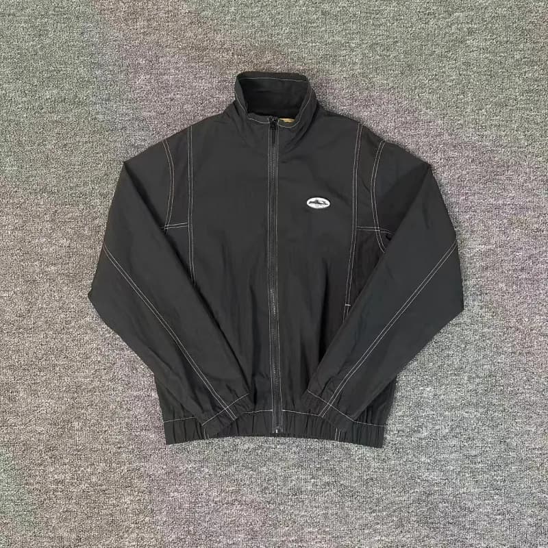 Chrome Hearts Track Jacket White Stitch Detail — 877