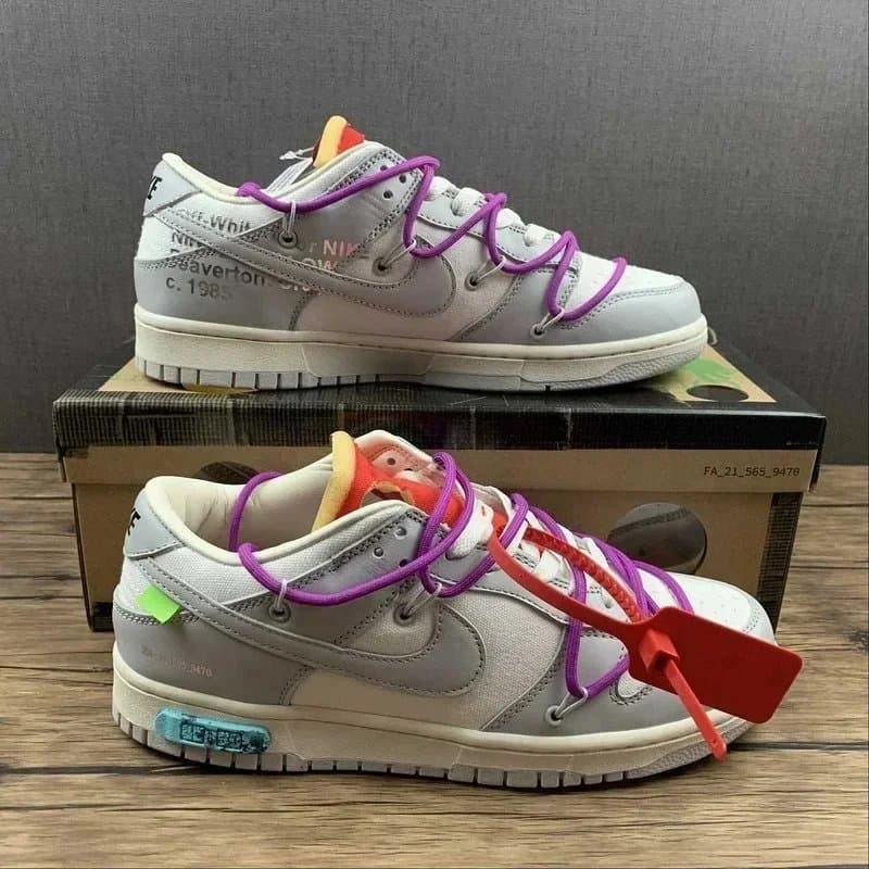 Nike SB Dunk Low Off-White Industrial — 19