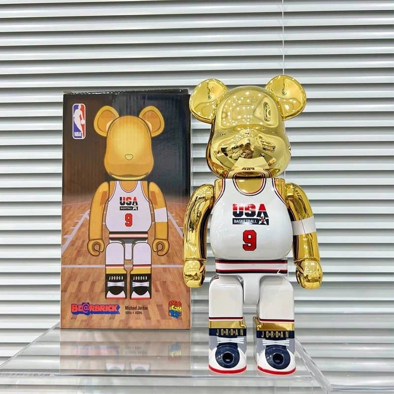 Be@rbrick × NBA Bearbrick 400% USA Basketball Michael Jordan