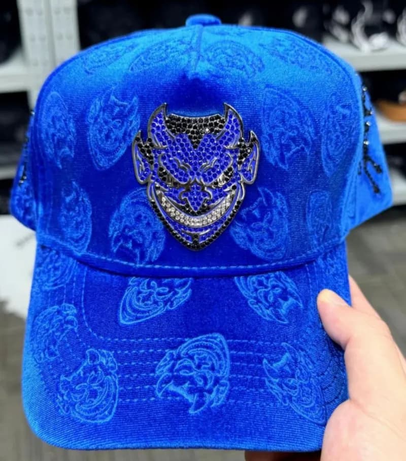 Chrome Hearts Snapback Cap Crystal Joker Embroidery