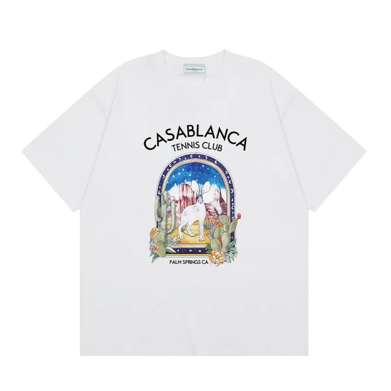 Casablanca Casa Blanca Graphic Tee Arch Print — 70白色