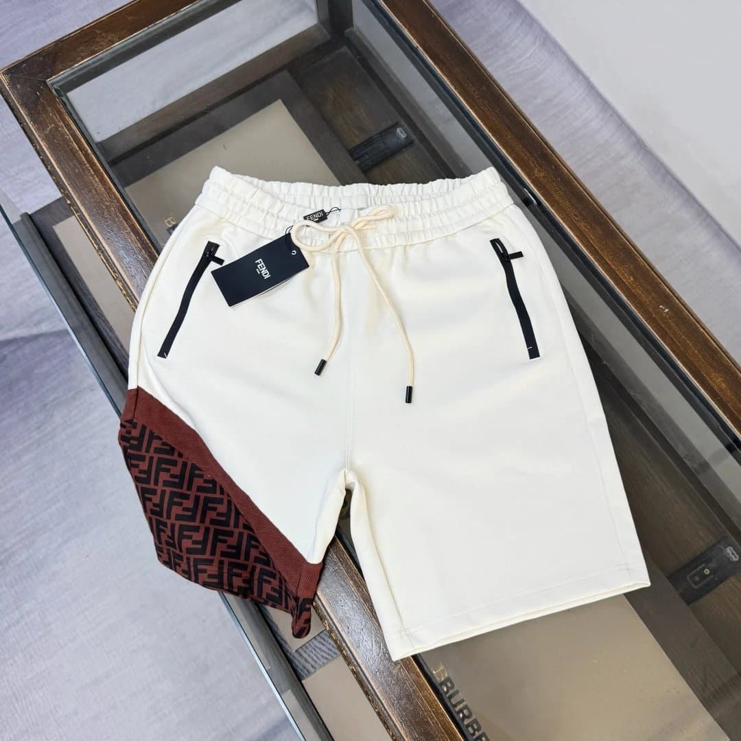 Fendi FF Logo Shorts Monogram Print — 32