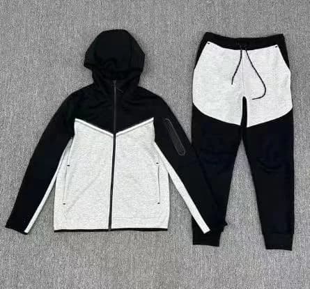 Nike Tech Fleece Hoodie and Joggers Set Color-Block