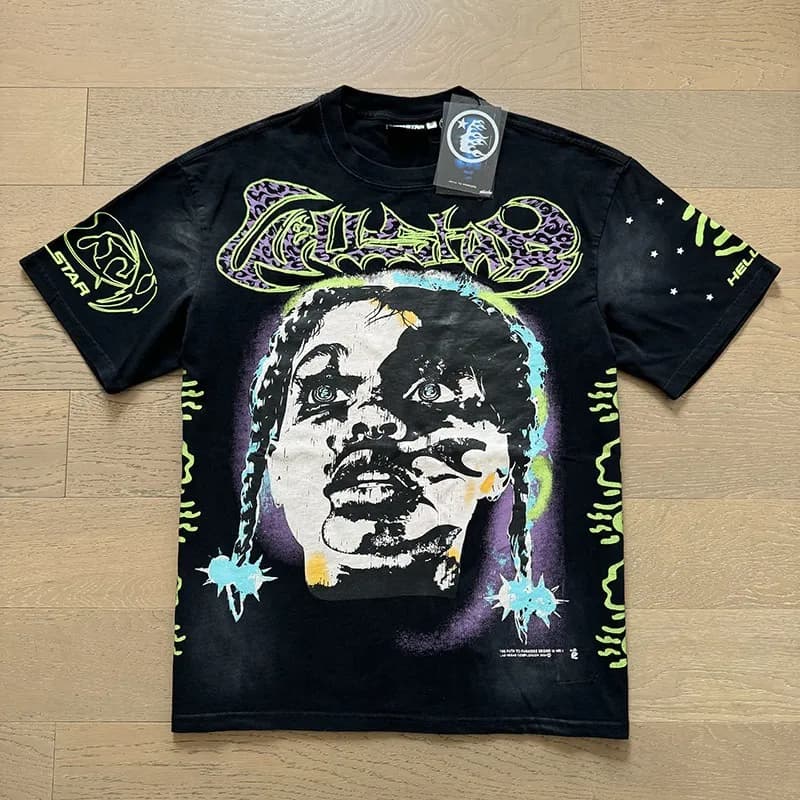 Hellstar Graphic Tee Michael Jackson Print