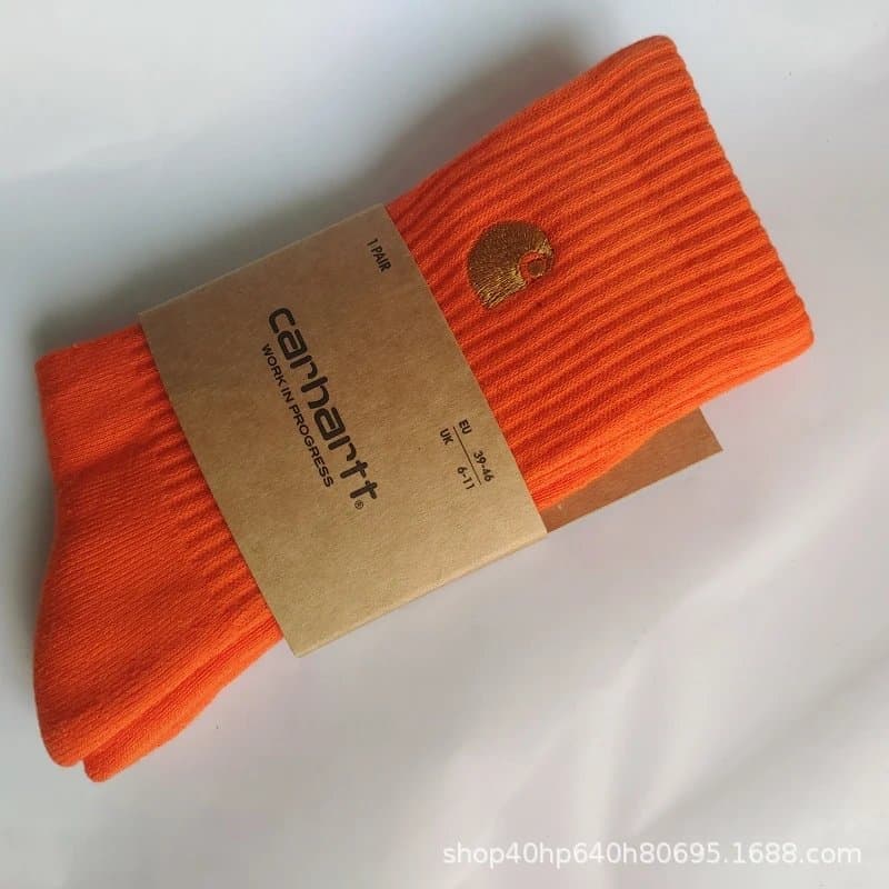 Carhartt Ribbed Sock Gold Logo