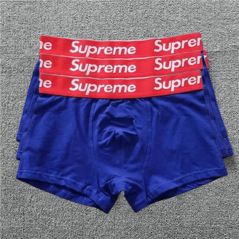 Calvin Klein Boxer Brief 3-Pack — sup-蓝色-3条