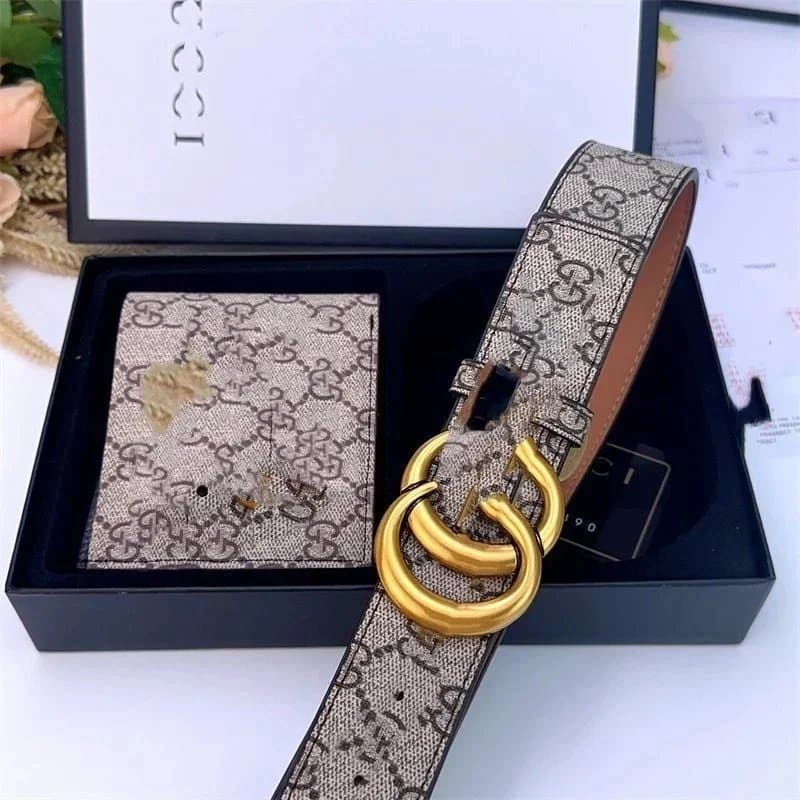 Gucci Horsebit 1955 Belt GG Supreme Canvas