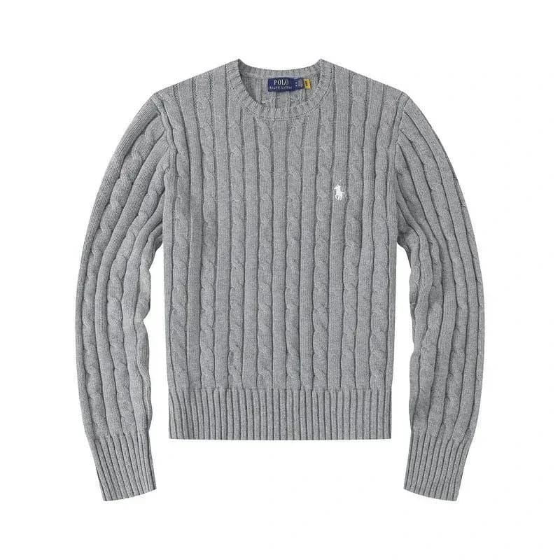 Polo Ralph Lauren Cable Knit V-Neck Sweater Classic Cable — ALBB-14 女款