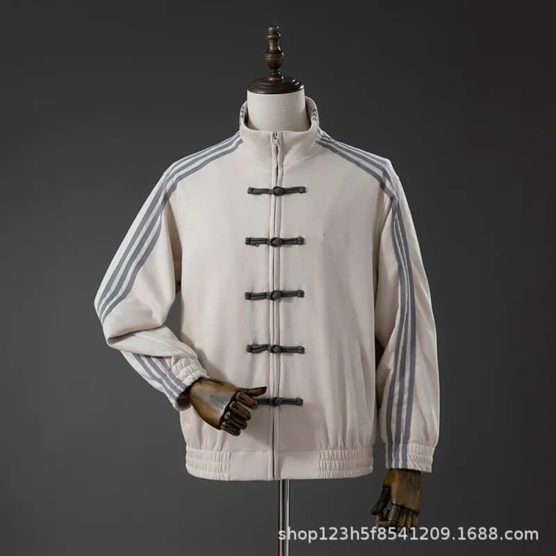 Adidas Track Jacket Chinese Knot Button