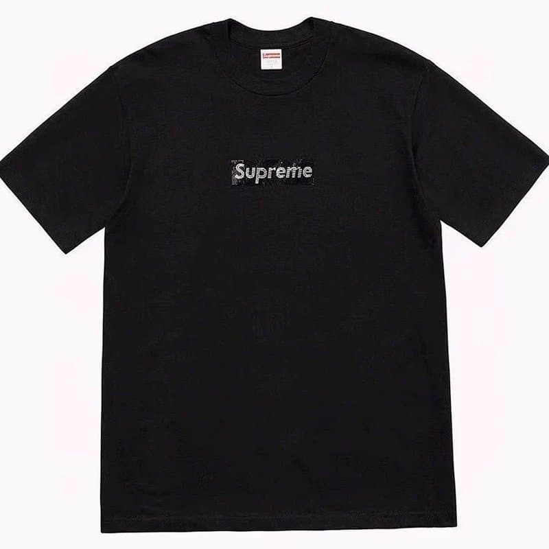 Supreme T-Shirt Sheep in Box Print — B228 钻 黑色