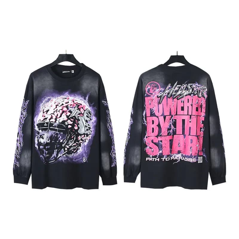 Hellstar Long Sleeve Tee Powered By The Star