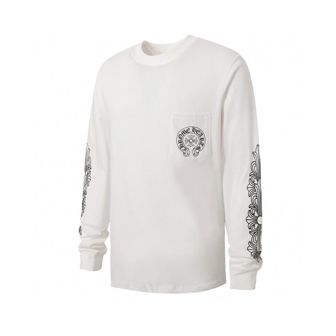 Chrome Hearts Long Sleeve Tee Wings Print — Chr-07-3