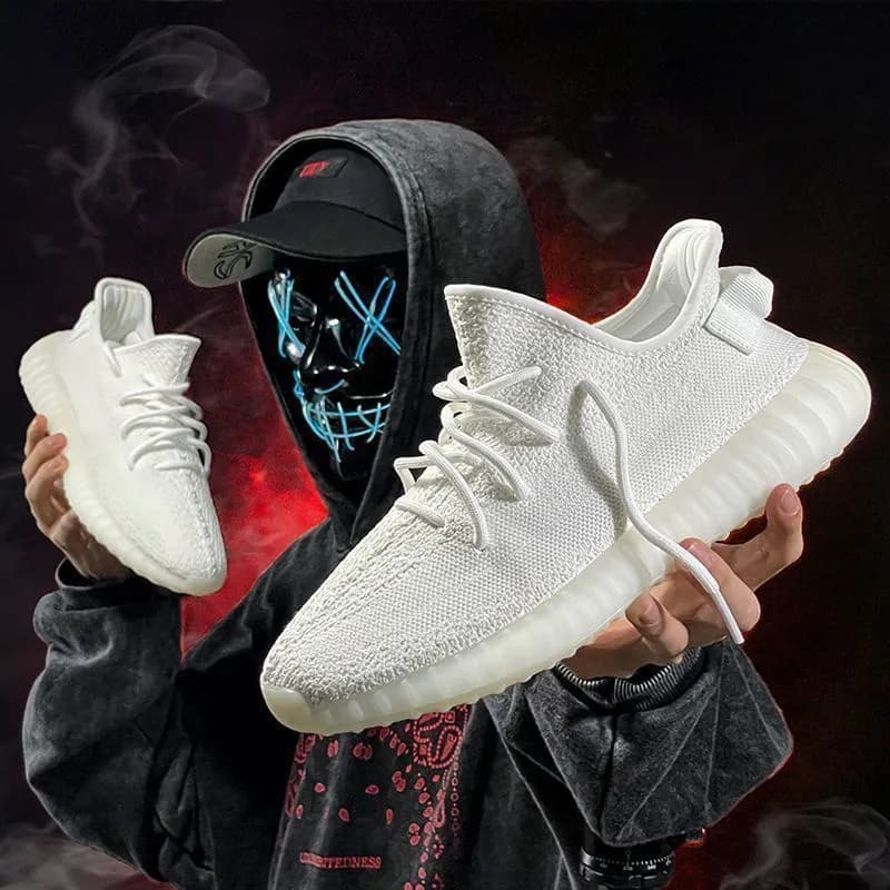 Yeezy Boost 350 V2 Zebra — Coconut 350-(pure white ice cream)