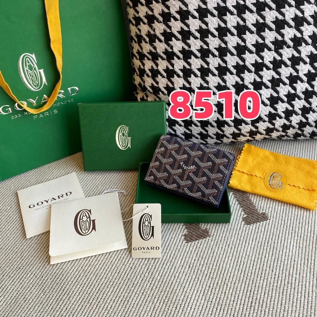 Goyard Saint Louis Wallet Goyardine Canvas