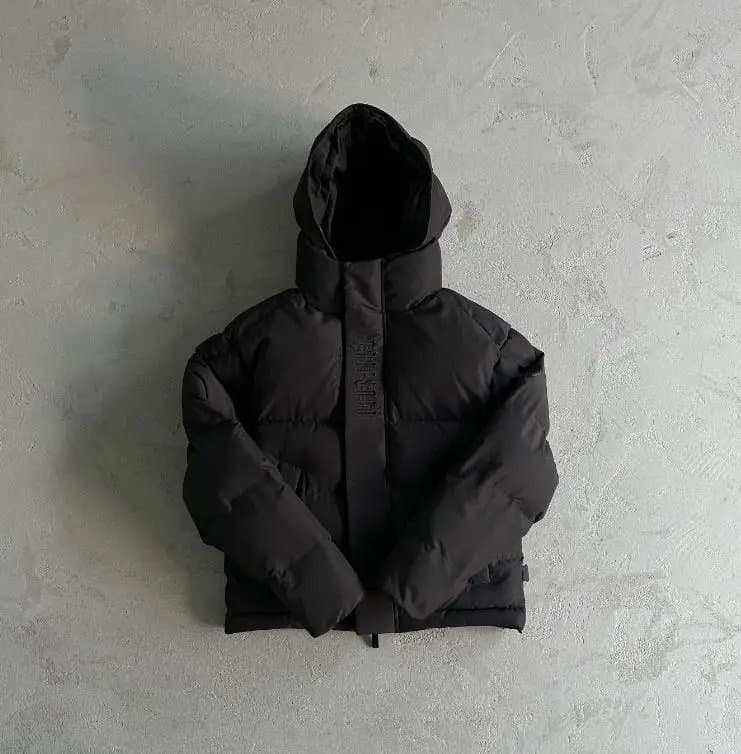 Stone Island Puffer Jacket Embroidered Tape