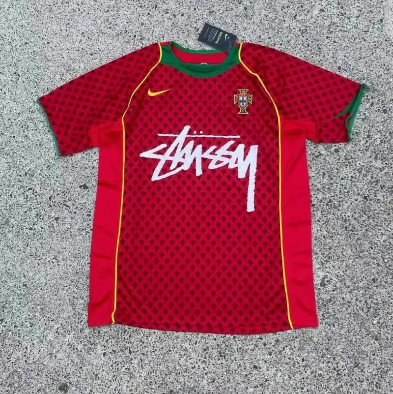 Nike × Stüssy Portugal National Team Jersey Stussy Collaboration