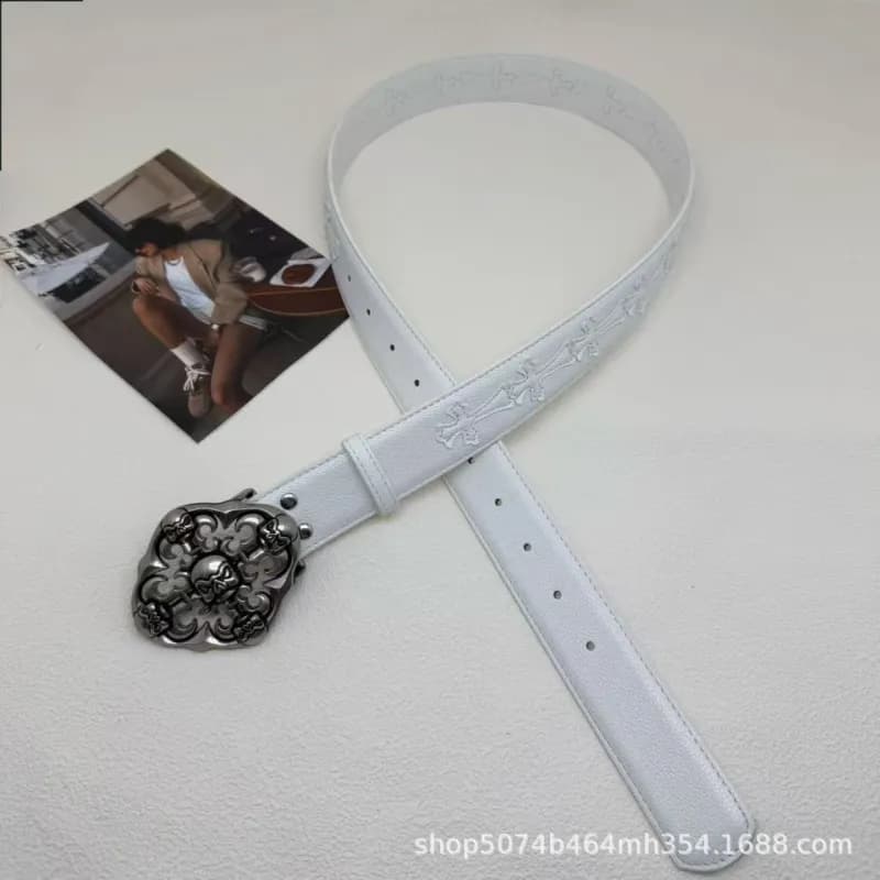 Chrome Hearts Cross Belt Embossed Cross — 12