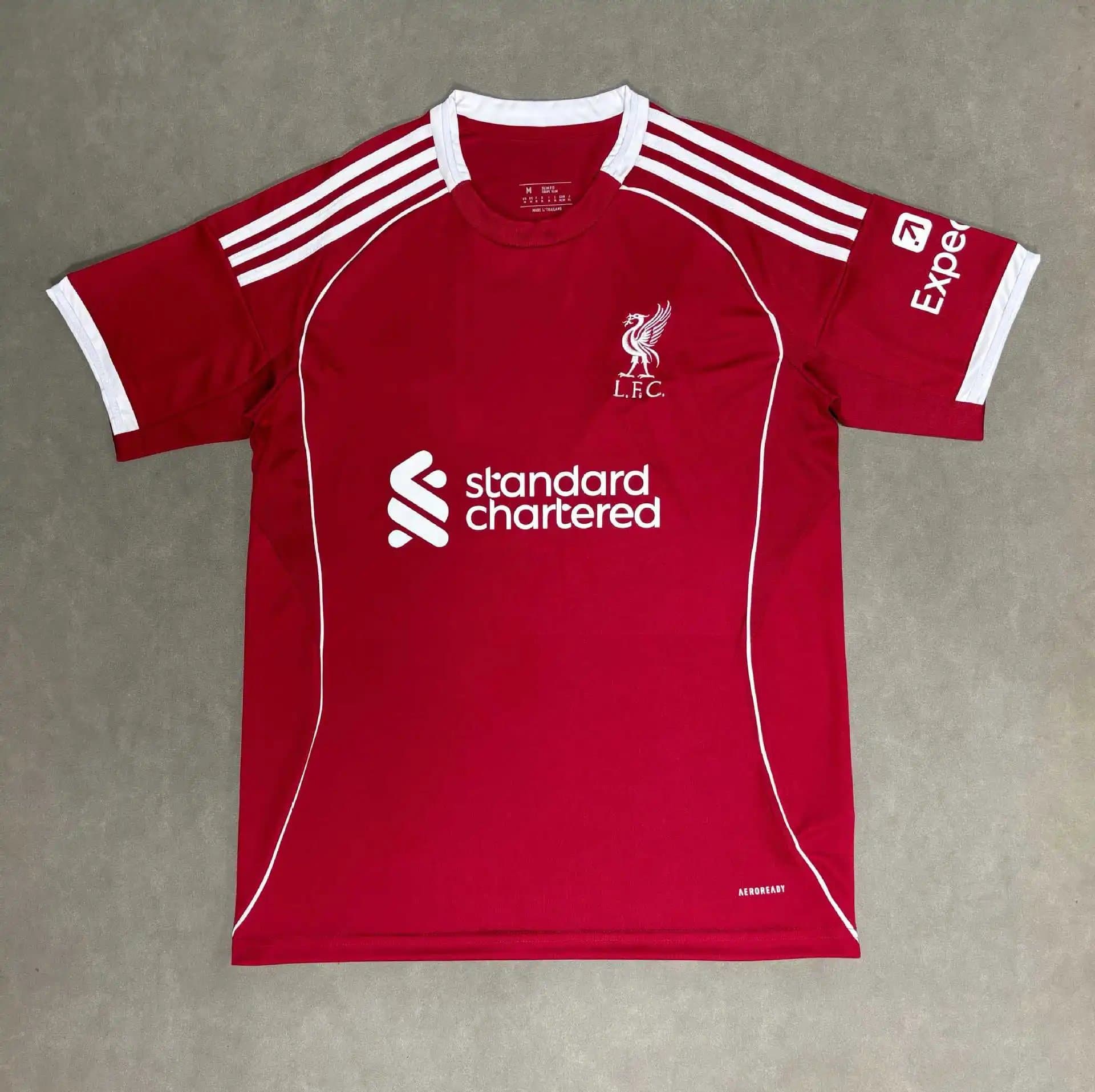 Adidas Liverpool FC Home Jersey Standard Chartered