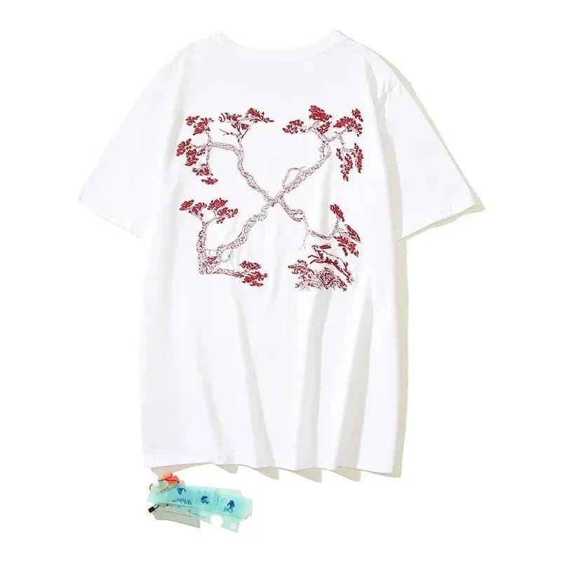 Off-White Graphic T-Shirt Cherry Blossom