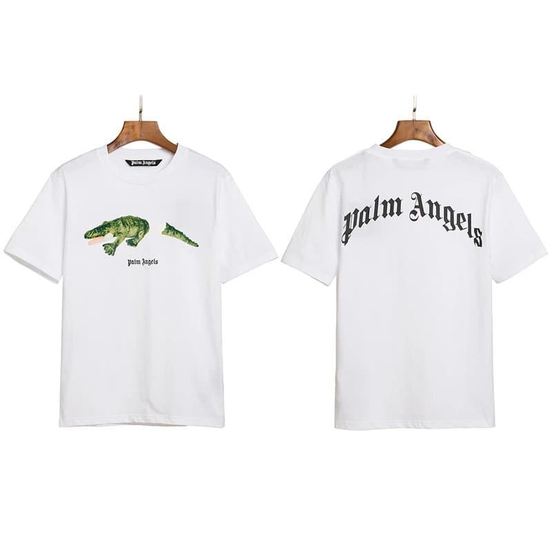 Palm Angels Palm Tree Tee Gradient Palm Print — 6