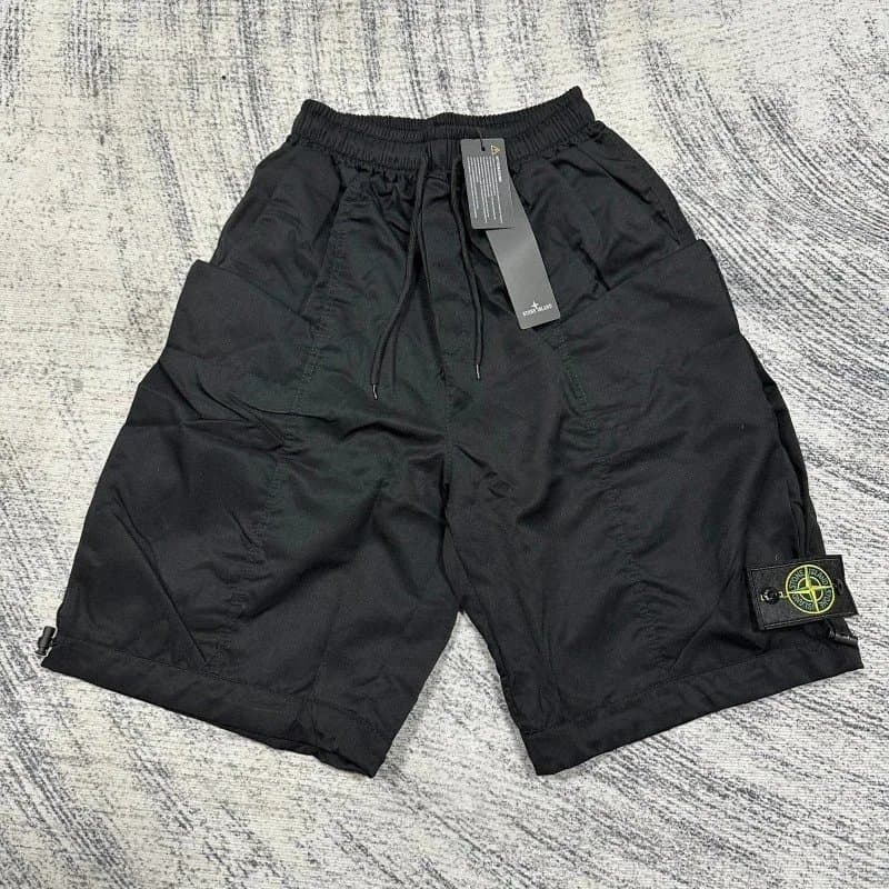 Stone Island Track Shorts Logo Patch — A22