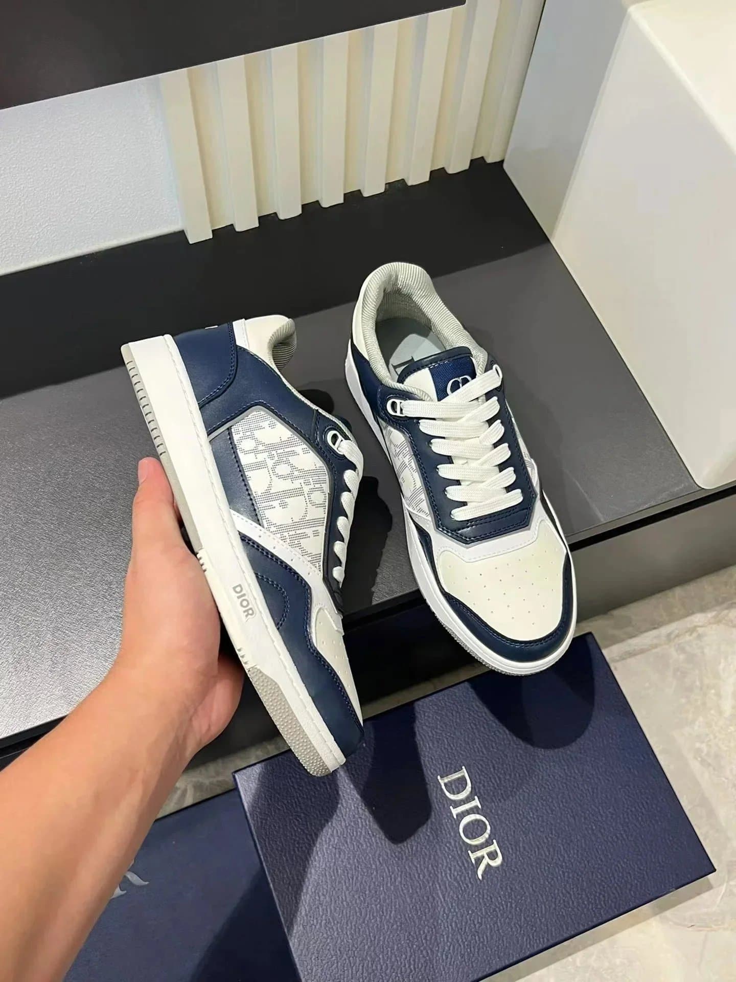Dior B23 Low Top Oblique Print — 028