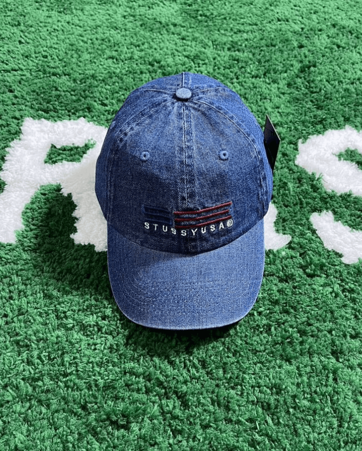 Stüssy Baseball Cap Denim Logo