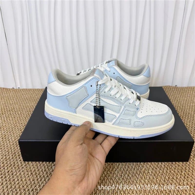 Nike Dunk Low Light Blue and White