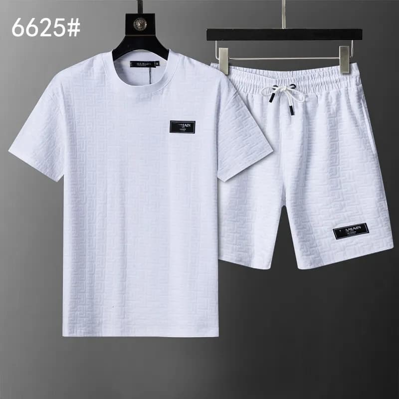 Versace Logo-Print Set Monogram Jacquard — 6625白色