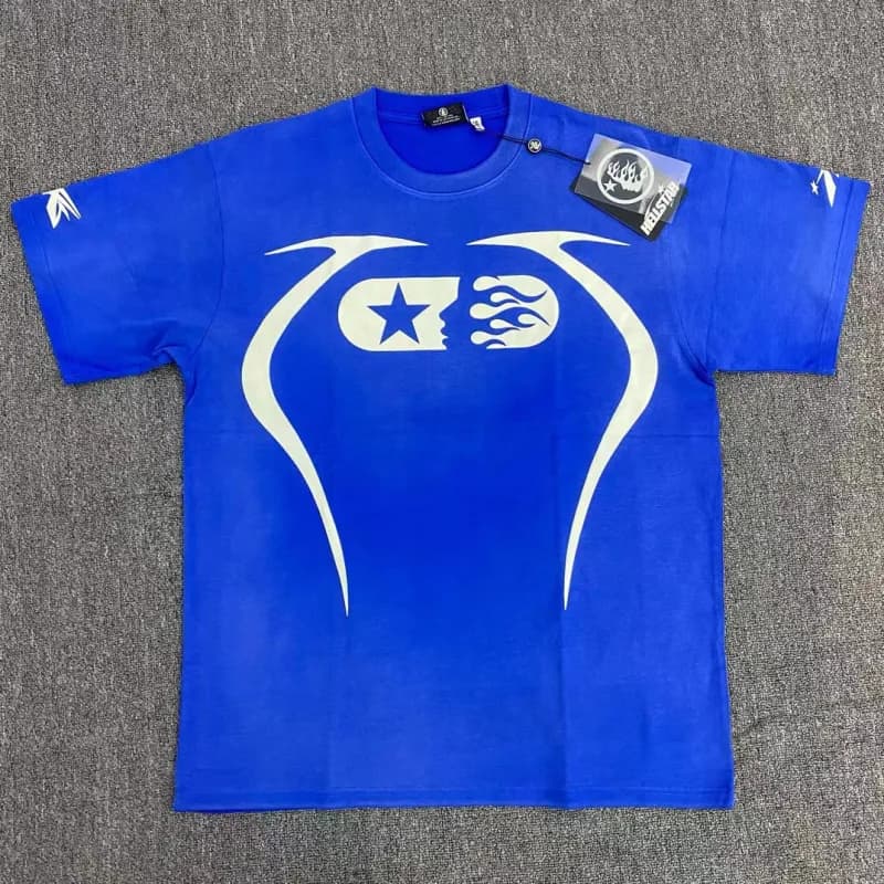 Hellstar Graphic Tee Alien Face Print — 83