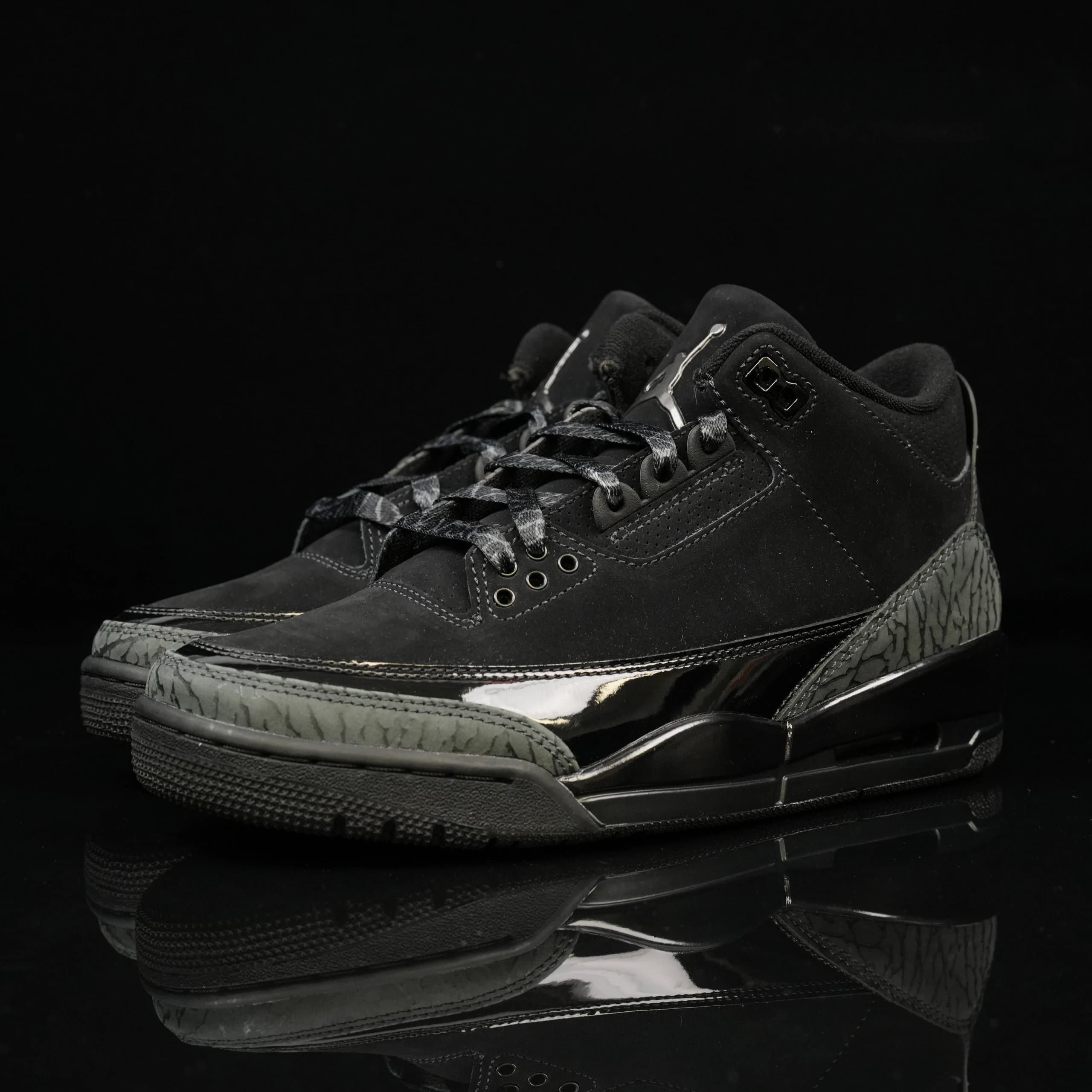 Air Jordan 3 Miami Vice — RN版本 · AJ3 黑猫  CT8532-001