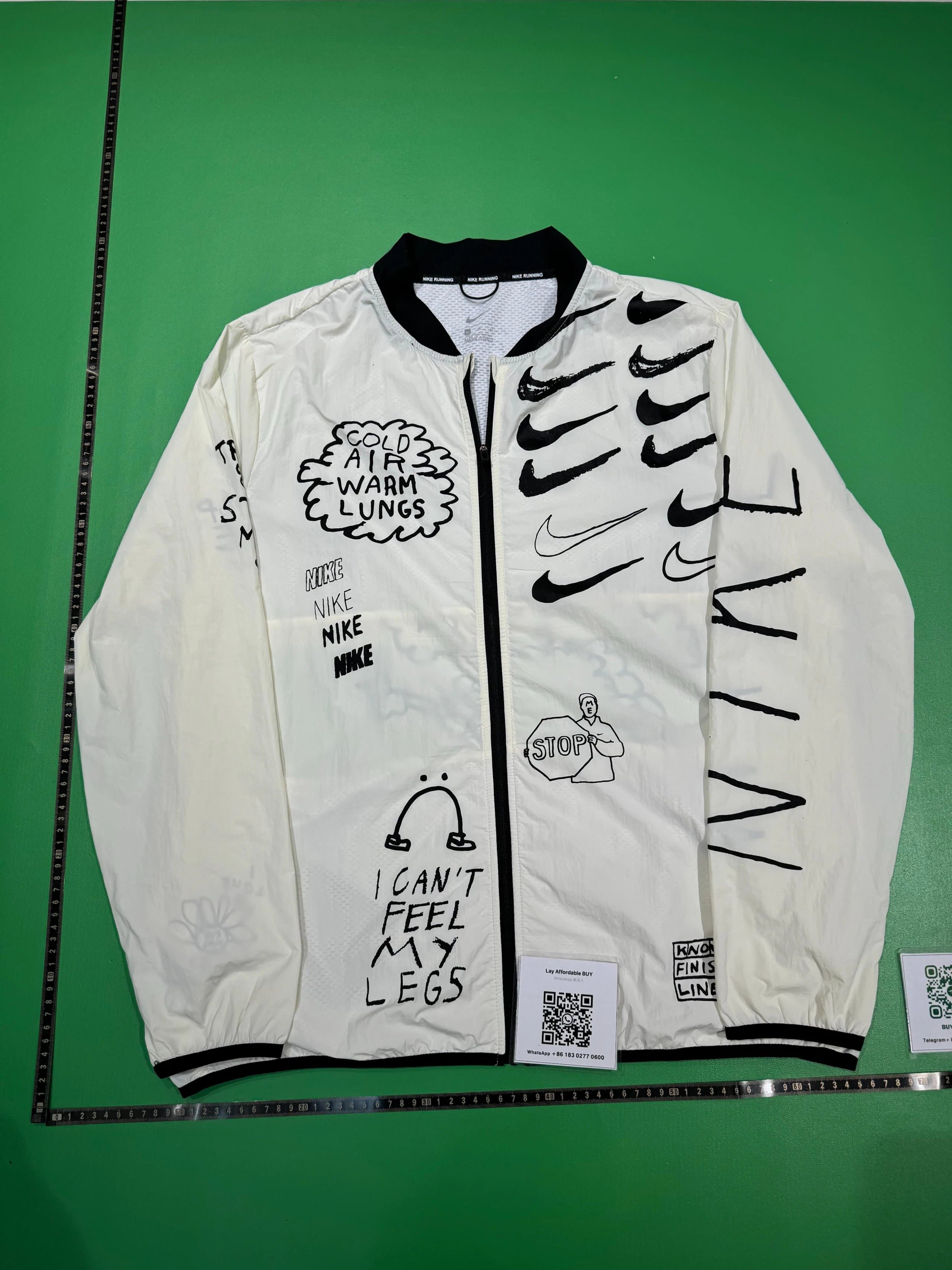 Nike Windrunner Jacket Black/White/Mint Swoosh — 外套1