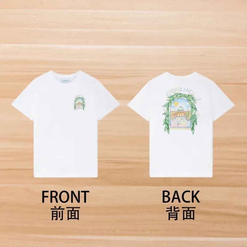 Graphic T-Shirt Casablanca Arch Print