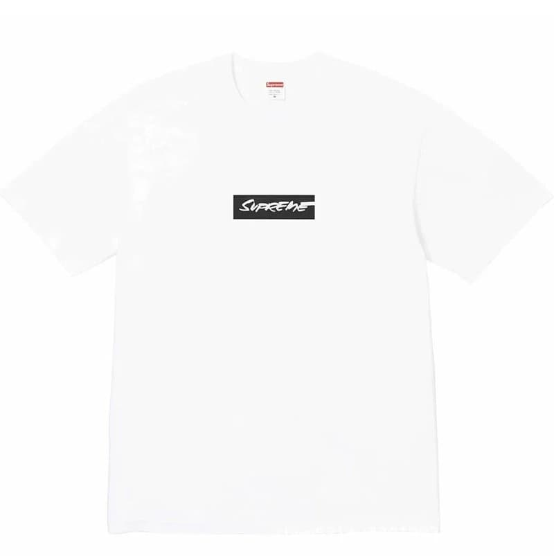 Supreme Box Logo Tee Black Logo — B356Futura  白色