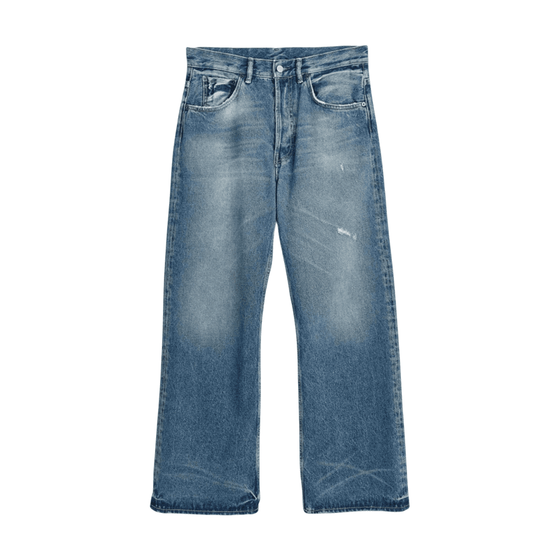 Levi's 501 Jeans Mid Wash Distressed