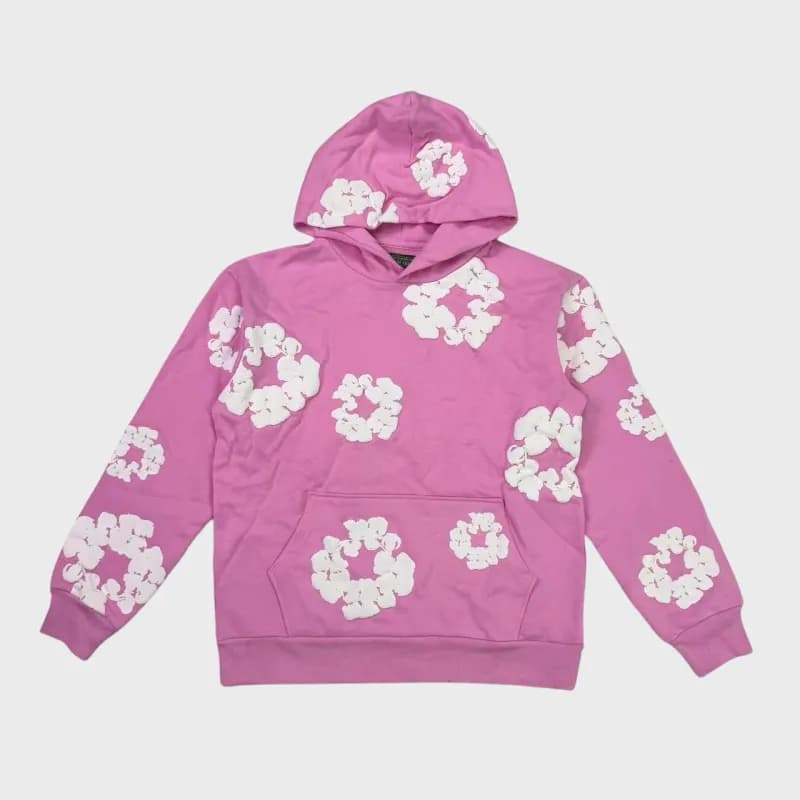 Balenciaga Flower Hoodie 3D Flower Print